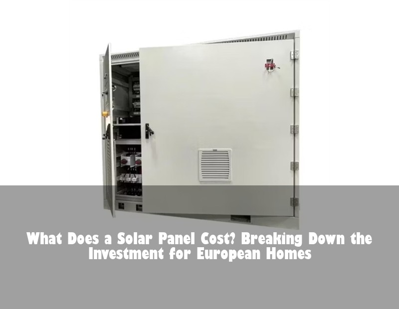 What Does a Solar Panel Cost? Breaking Down the Investment for European Homes