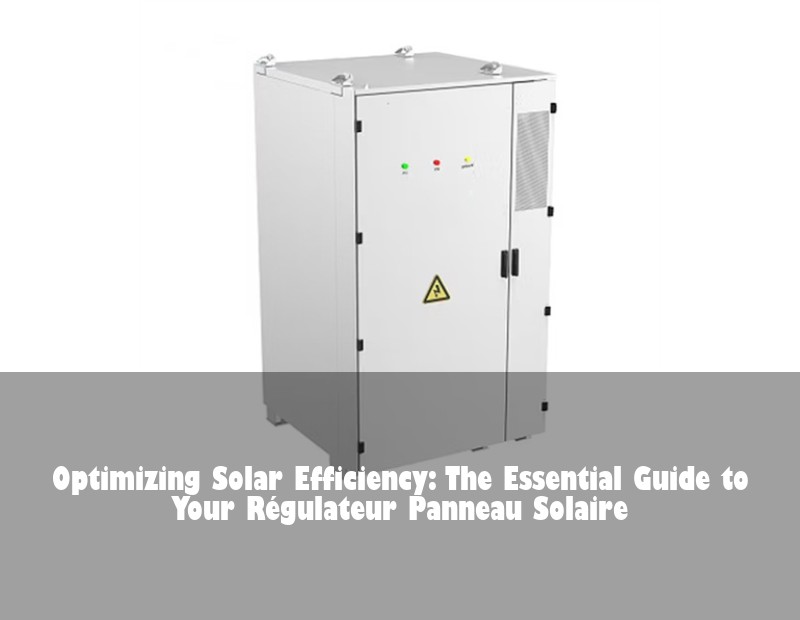 Optimizing Solar Efficiency: The Essential Guide to Your Régulateur Panneau Solaire