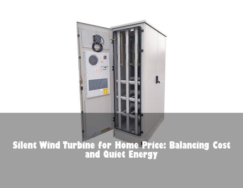 Silent Wind Turbine for Home Price: Balancing Cost and Quiet Energy