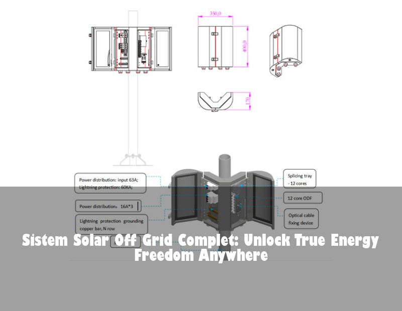 Sistem Solar Off Grid Complet: Unlock True Energy Freedom Anywhere