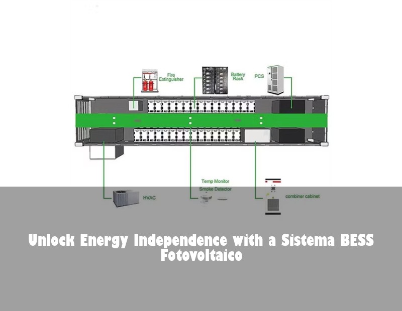 Unlock Energy Independence with a Sistema BESS Fotovoltaico