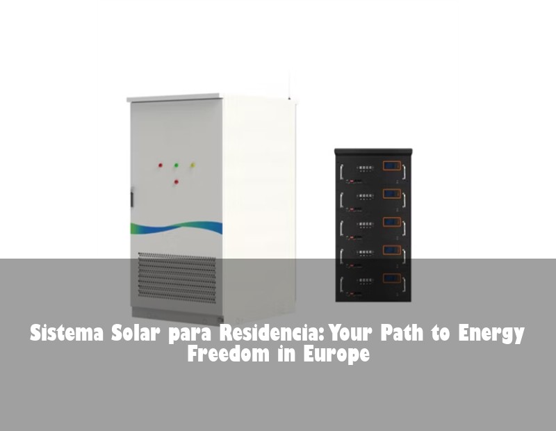 Sistema Solar para Residencia: Your Path to Energy Freedom in Europe