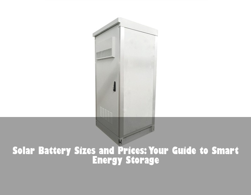 Solar Battery Sizes and Prices: Your Guide to Smart Energy Storage | HJ Energy Storage News