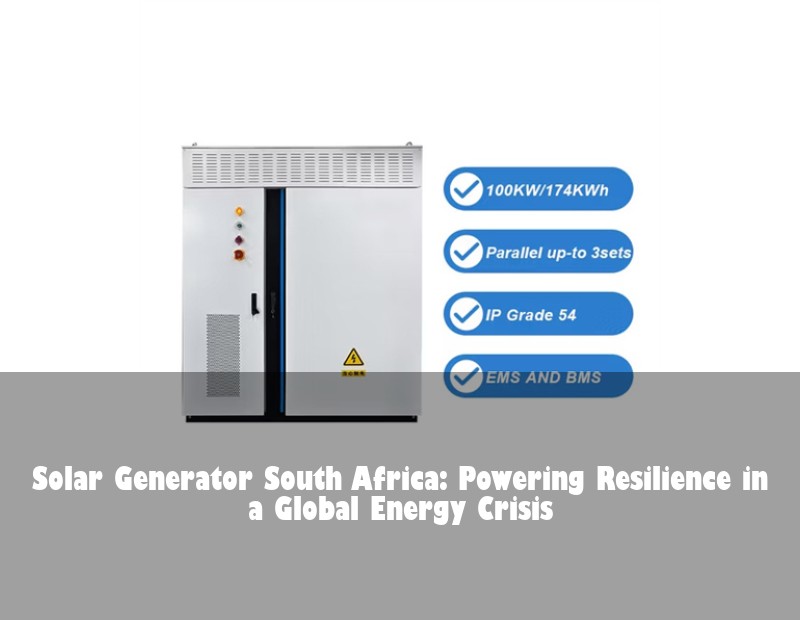Solar Generator South Africa: Powering Resilience in a Global Energy Crisis