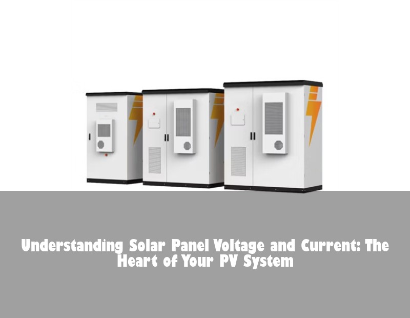 Understanding Solar Panel Voltage and Current: The Heart of Your PV System | HJ Energy Storage News