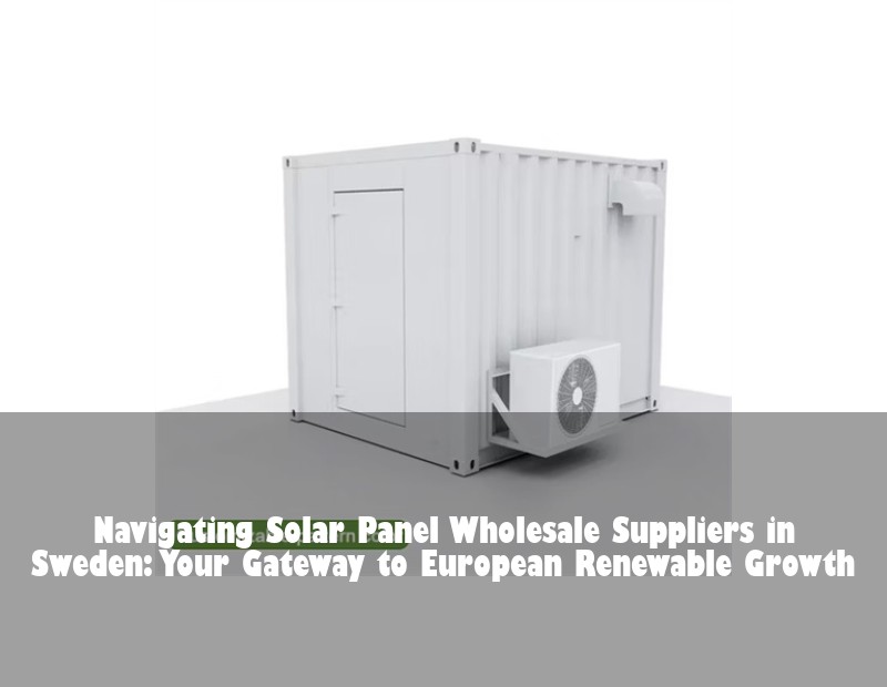 Navigating Solar Panel Wholesale Suppliers in Sweden: Your Gateway to European Renewable Growth | HJ Energy Storage News