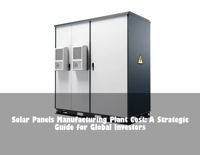 Solar Panels Manufacturing Plant Cost: A Strategic Guide for Global Investors | HJ Energy Storage News