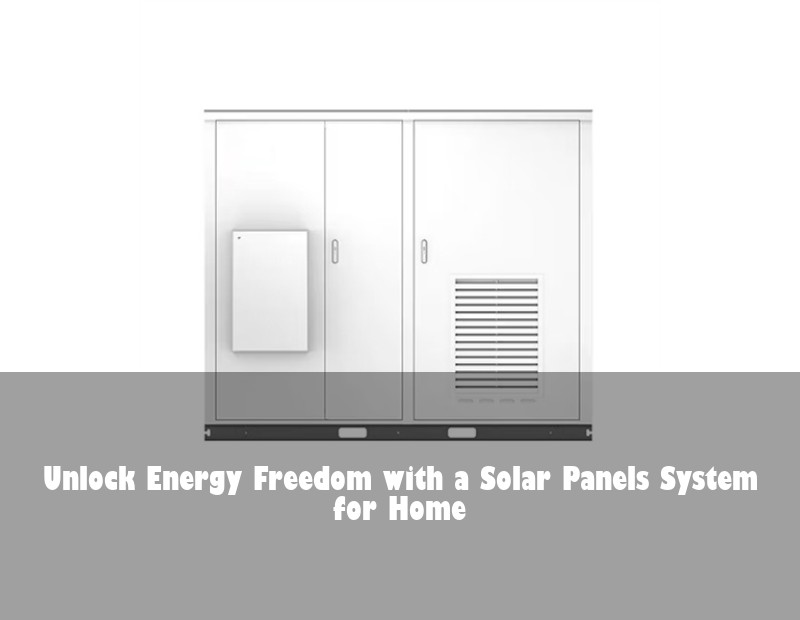 Unlock Energy Freedom with a Solar Panels System for Home | HJ Energy Storage News
