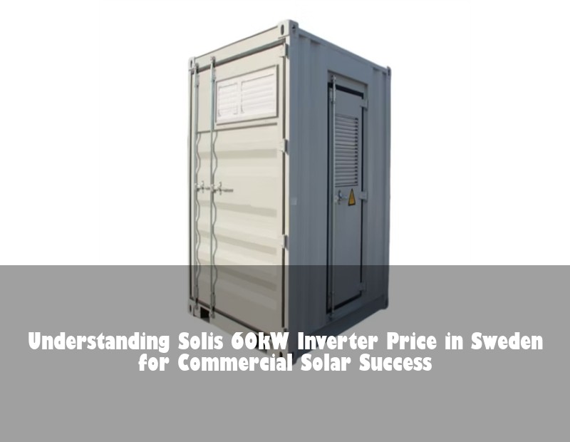 Understanding Solis 60kW Inverter Price in Sweden for Commercial Solar Success | HJ Energy Storage News