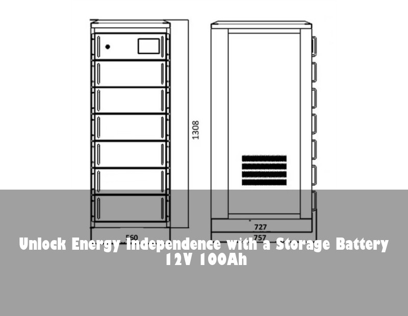 Unlock Energy Independence with a Storage Battery 12V 100Ah
