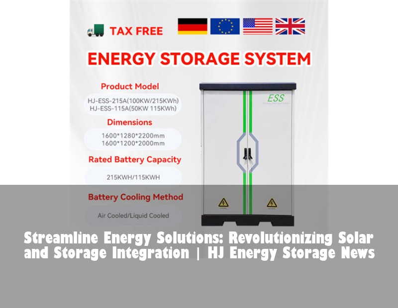 Streamline Energy Solutions: Revolutionizing Solar and Storage Integration