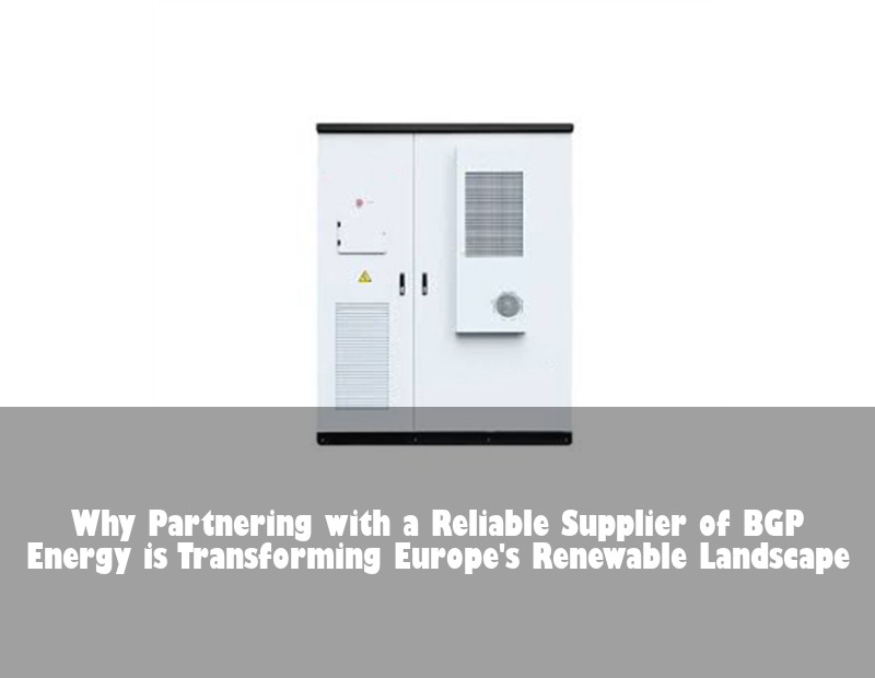 Why Partnering with a Reliable Supplier of BGP Energy is Transforming Europe's Renewable Landscape | HJ Energy Storage News