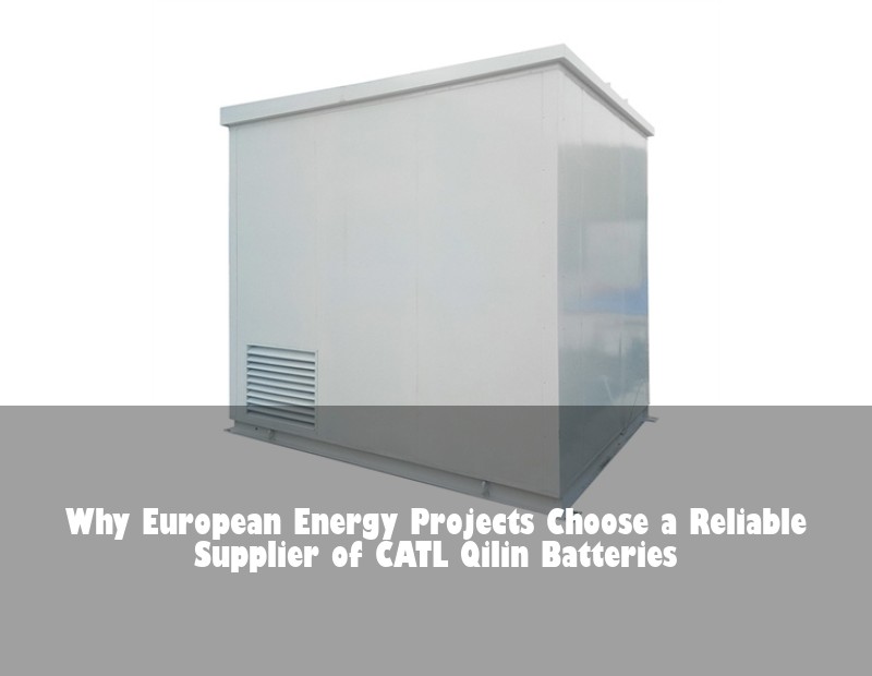 Why European Energy Projects Choose a Reliable Supplier of CATL Qilin Batteries