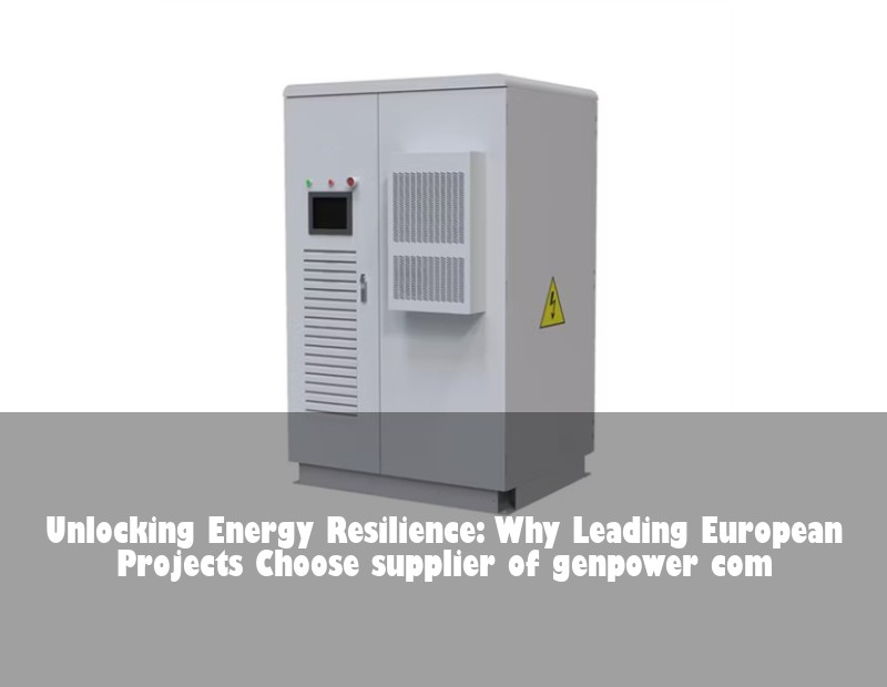 Unlocking Energy Resilience: Why Leading European Projects Choose supplier of genpower com | HJ Energy Storage News