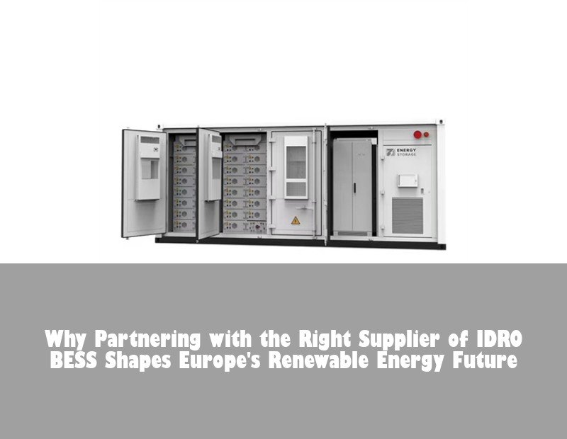 Why Partnering with the Right Supplier of IDRO BESS Shapes Europe's Renewable Energy Future | HJ Energy Storage News