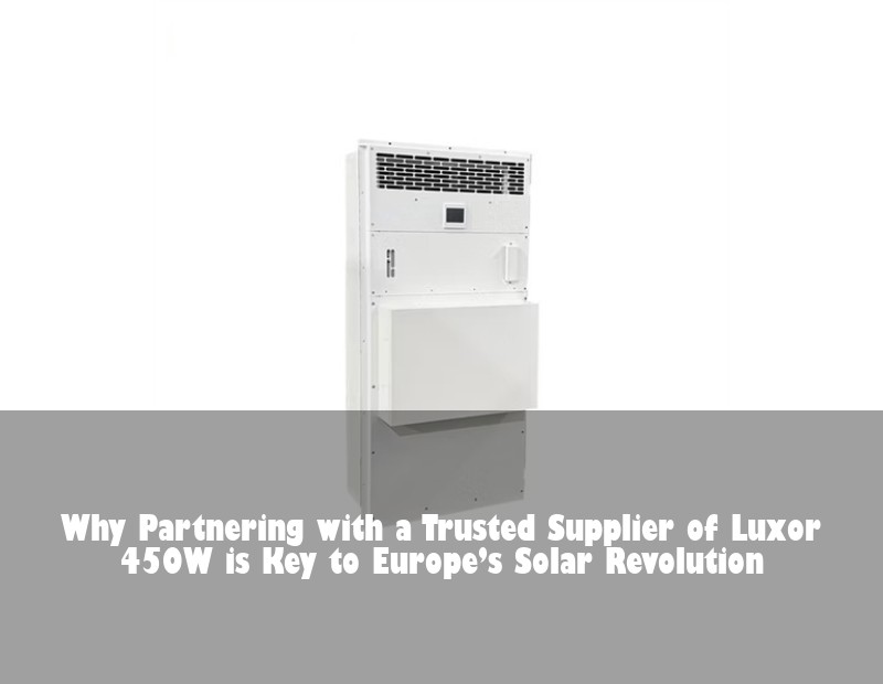 Why Partnering with a Trusted Supplier of Luxor 450W is Key to Europe’s Solar Revolution