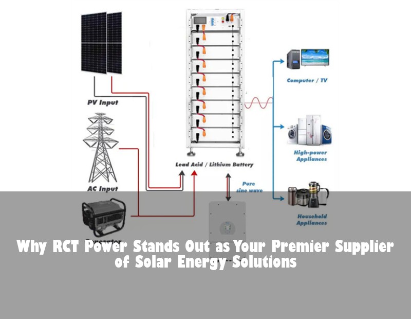 Why RCT Power Stands Out as Your Premier Supplier of Solar Energy Solutions