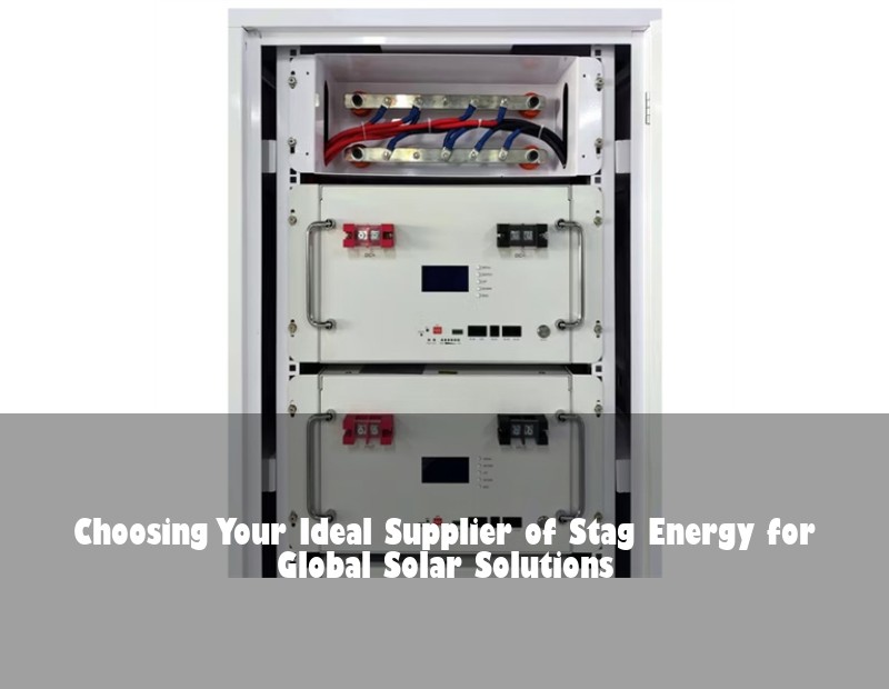 Choosing Your Ideal Supplier of Stag Energy for Global Solar Solutions