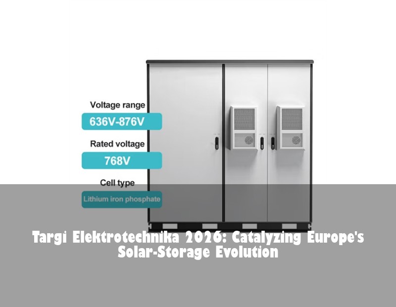 Targi Elektrotechnika 2026: Catalyzing Europe's Solar-Storage Evolution | HJ Energy Storage News