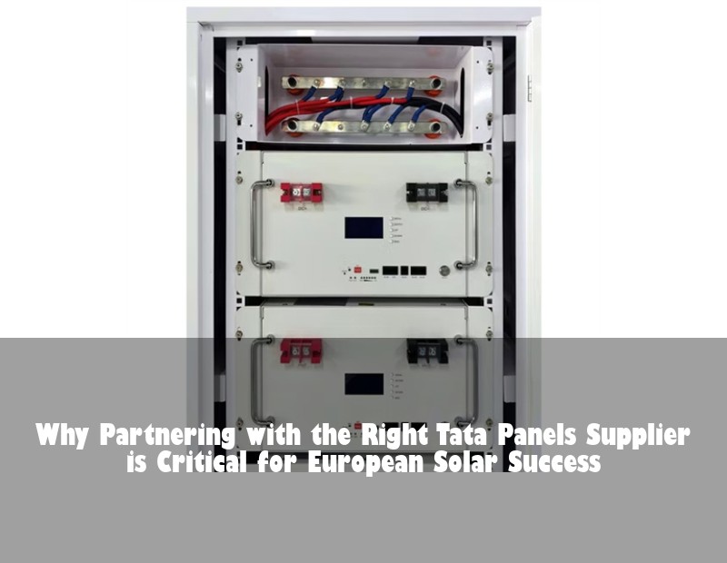 Why Partnering with the Right Tata Panels Supplier is Critical for European Solar Success