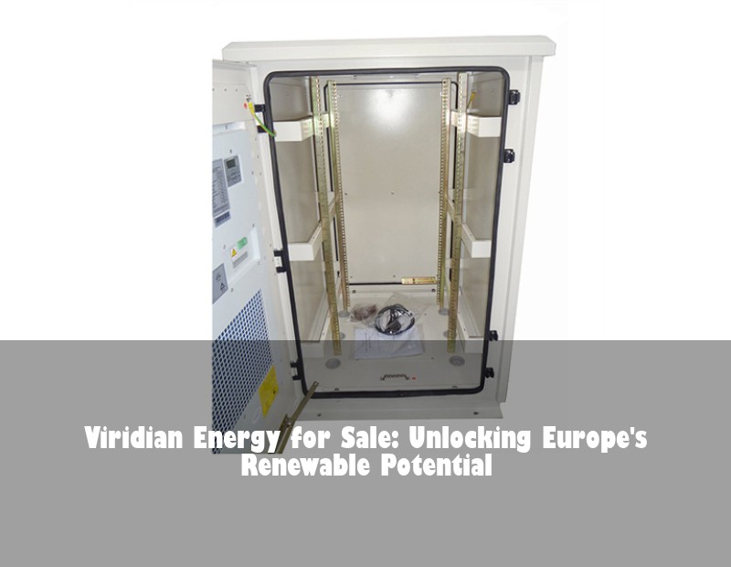 Viridian Energy for Sale: Unlocking Europe's Renewable Potential